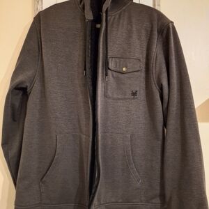 Zoo York Men's Gray Zip UP Hoodie